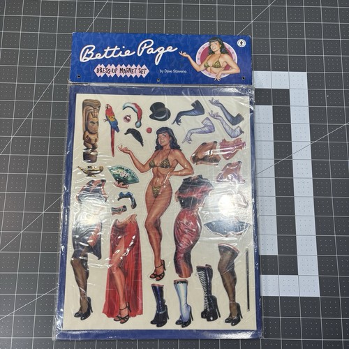 Bettie page dress magnet - page,