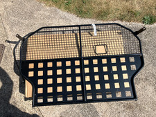 Outlander Steel Cargo Barrier - Black Dog guard