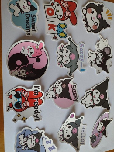 36pcs kuromi and sanrio - and,
