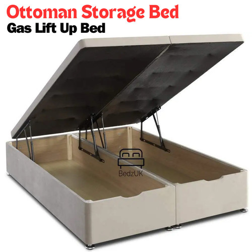 Ottoman storage bed linen soft - storage,