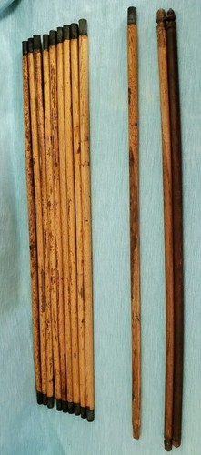 Antique wooden curtain stair - 9,