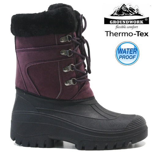Ladies snow boots winter - boots,