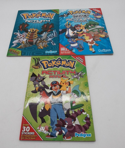 Pokemon activity annual 3 - pokemon,