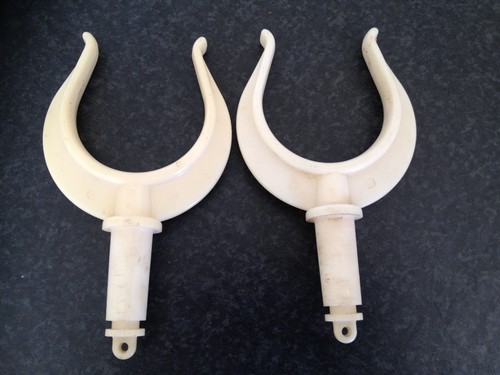 Pair nylon dinghy rowlocks - nylon,