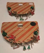 2 X Primark Christmas Earrings