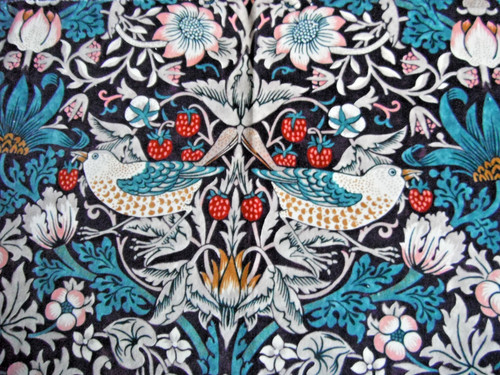 William morris velvet - william, fabric