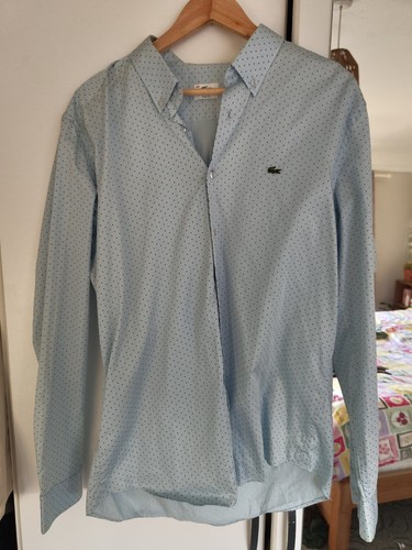 Lacoste polka dot shirt - polka, size