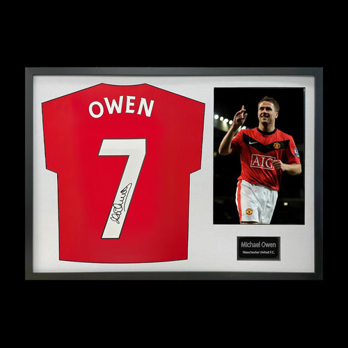 Michael owen signed framed - michael,