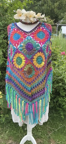 Bohemian lagenlook rainbow - lagenlook,