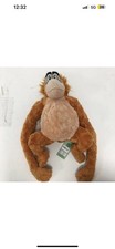 Vintage Plush Toys Orangutan King Louie Jungle Book Eddie Elephant Teddy Bears