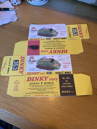 Dinky toys 353 shado empty - 353,