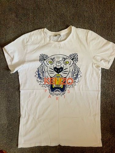 Kenzo paris tiger print tshirt - kenzo,