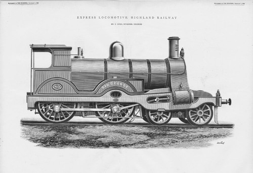 Highland railway express - highland,