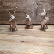 Christmas Log Reindeer