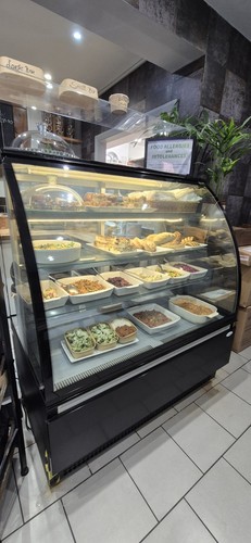 Glass display fridge 120cm - display,