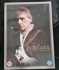  NEW "THE BORGIAS" ~ SERIES 1 and 2 ~ 7 DISC DVD SET