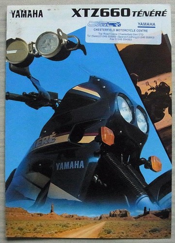 Yamaha xtz660 tenere - yamaha,