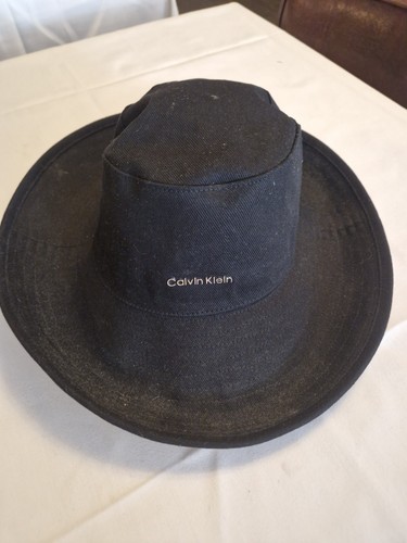 Calvin klein black wide - wide, brim