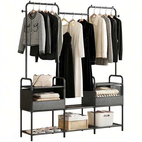 Tier heavy duty clothes - 3-tier,