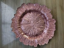 GLASS REEF CHARGER PLATE