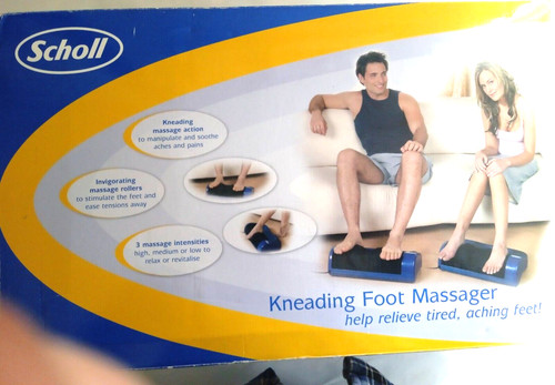 Scholl kneadfoot massager - scholl,