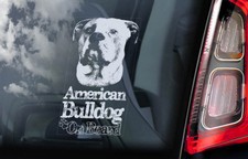 AMERICAN BULLDOG Car Sticker