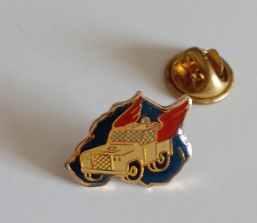 Ruc enamelled pin - enamelled,