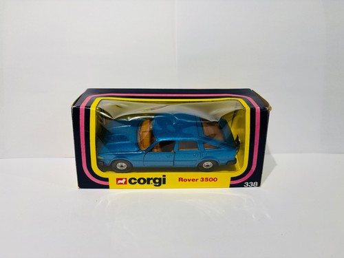 Corgi 338 rover 3500 - 3500,, blue