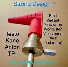 Kane Anton Vailant Angled Analysor Cone Testo for Worcester Flue Adaptor