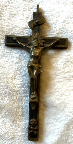 Antique german crucifix - antique, &