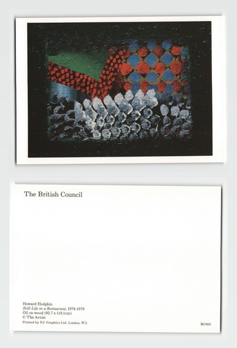 Postcard howard hodgkin - -,