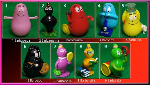 Kinder surprise barbapapa - barbapapa, *