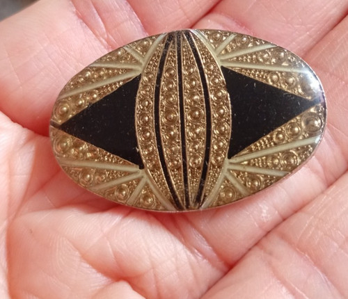 Vintage art deco brooch pierre - art,