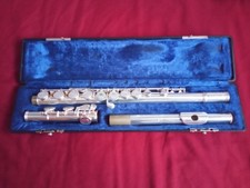 Gemeinhardt 12ESP S/E Silver Plated Concert Flute - Incl. Original Case, U.S.A
