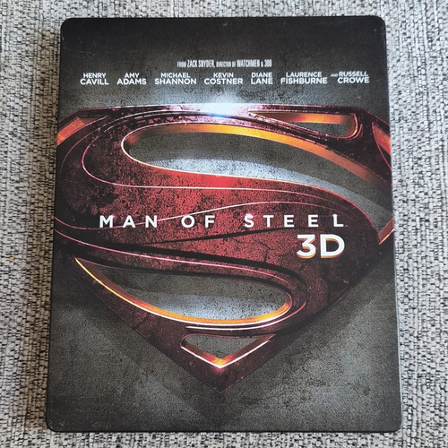 Man steel blu ray - man, 3d