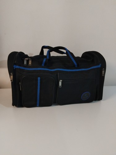 Black carlton duffel travel - carlton,