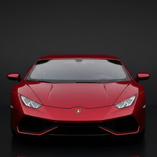 LAMBORGHINI HURACAN EVO ROSSO