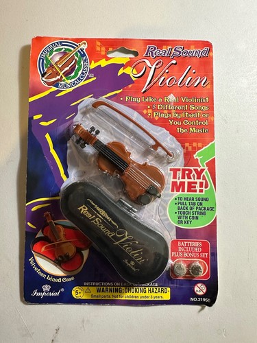 2001 miniature toy violin - 2001,