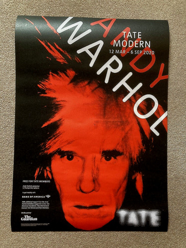 Andy warhol tate exhibition - andy,