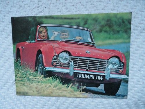 Classic car triumph tr4 - classic,