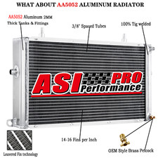 Upgraded 3 Row Aluminium