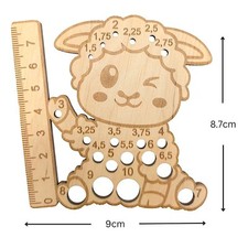 Laughing Hens Wooden Knitting