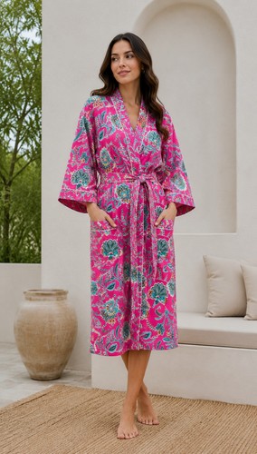 Women 100 cotton kimono - 100%,