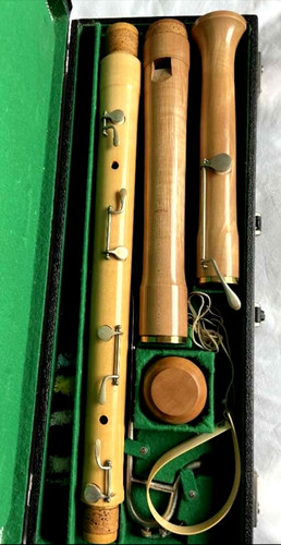Moeck great bass recorder - bass, tuju