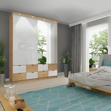 Bedroom Wardrobe Wooden Solid