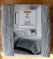 West Park Silver Heatset Duvet