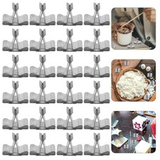  100 Pcs Wick Holder Set Metal