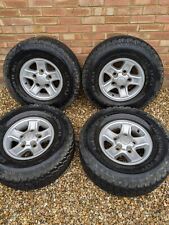  Land Rover Defender Boost Wheels & Tyres General Grabber 265/75 R16 TREAD 10MM