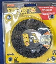 Irwin Face-Off Quick Change Lock-N-Load system Paint-Rust-Graffiti Removal 4" 