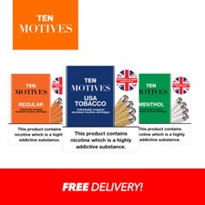 Ten Motives Refills | 10 Motives Cartomisers | From only £5.45 a Pack | E-Cig
